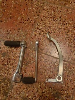 Jawa perak páky a pedál - 7