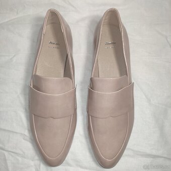 ❗❗BAŤA, VELIKOST 39, DÁMSKÉ MOKASÍNY RŮŽOVÉ❗❗ - 7