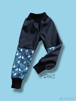 Zimní softshell kalhoty s beránkem - 7