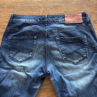 Dámské modré used rifle/džíny Time out, vel. 28/30 - 7