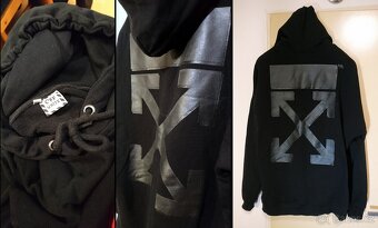 Off-White mikina Vinyl Black - 7