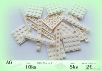 A Lego® Originál Diely biele (ako nové, nehrané) - 7