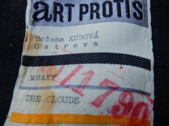 Tapiserie netkaná, originál ART PROTIS, Božena Kubová - 7