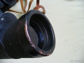 Stary velky dalekohled 7 x 50 Meopta s pouzdrem. - 7
