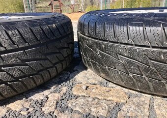 Alu kola rozteč 4x100 nejeté zimní pneu 195/65/15 - 7