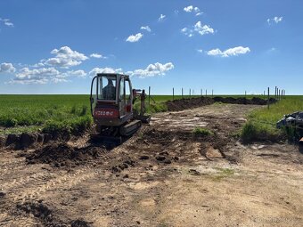 Zemní a výkopové práce minibagrem - 7