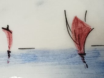 RUČNĚ MALOVANÁ DÓZA TESSIER FRANCIE - 7