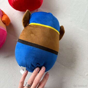 Tlapková Patrola | 3x měkký squish polštářek - 7