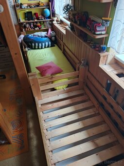 2× Postel s úložným prostorem bez matrací - 7
