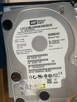 Základní deska, CPU, RAM, HDD, DVD, kabeláž - 7