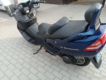 Suzuki Burgman 400 ,super cena, české doklady, platná STK - 7