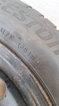 Sada disků Opel 17" 5x115 zimní pneu 225/50 R17 5-7mm Astra - 7