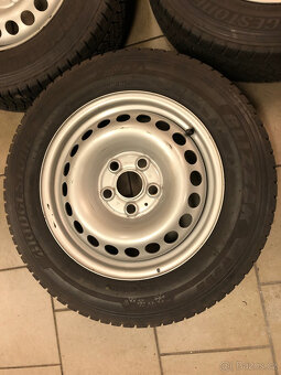 Prodám originál 4x komplet plechová kola 6,5x16 VW T5 T6 - 7