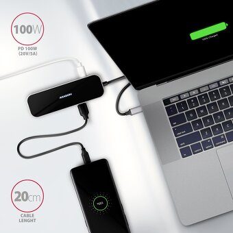 USB HUB | AXAGON HMC-6GL | USB-C 6in1 rozbočovač | Nový - 7