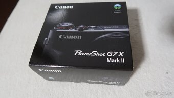 CANON G7X mark II Premium Kit novy - 7