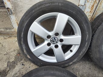 16"alu sada Mugello 5x112 origo Touran Golf 5 Caddy Jetta - 7
