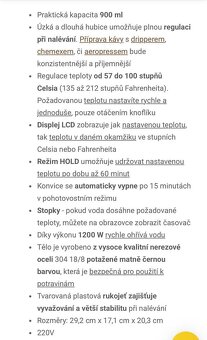 Konvice Fellow Stagg EKG 0,9L elektrická černá - 7