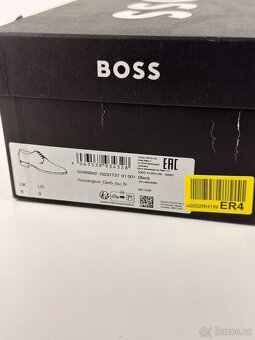 Boss Kensington pánské formální polobotky 42 kožené černé - 7
