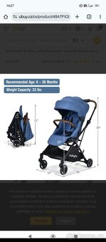 SPORTOVNÍ KOČÁREK - BABY JOY - 7