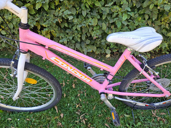 Dívčí 24" růžové horské hliníkové kolo CONDOR, rám 14" - 7