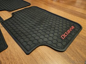 Octavia 3 gumové koberce - 7