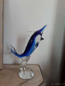 Murano - skleněná ryba - 7