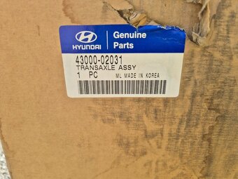 převodovka Hyundai Atos Prime (MX) 1.0 4300002031 - 7