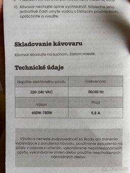 Kávovar - 7