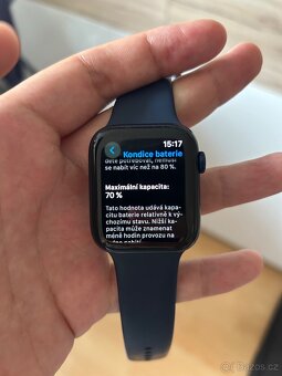 Apple Watch 6 44mm Modré - 7