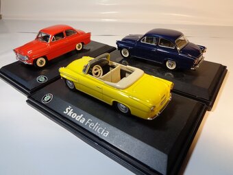 Abrex model 1/43 Škoda Felicia žlutá - 7