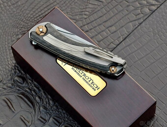 Nože Cultrotech Custom Carbon Fiber Svarn II Midtech SE - 7