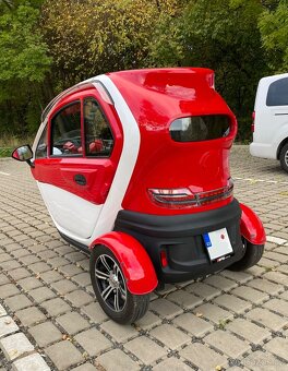 Elblesk bez ŘP Elektrická tříkolka elektromobil - 7