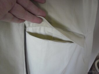 Prodám:dámský nepoužitý denim béžový kostým se sukní,780 Kč - 7