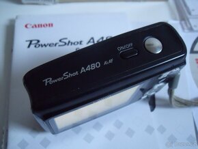 Canon Power Shot A480 + balení - 7