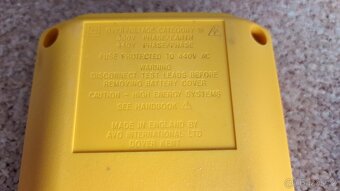 Digitální měřič izolačních odporů MEGGER BM 80/A (AVO) - 7