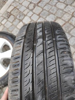 Prodám orig alu 16 škoda Octavia 2 5x112 ET 50 letní pneu - 7