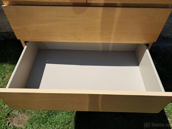 Ikea komoda Malm 6 zásuvek 123cm výška - 7