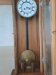 velké pendlovky - sign. WENZEL FUXA,KAROLINENTHAL - 7