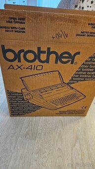 Elektronický psací stroj Brother AX-410 - 7