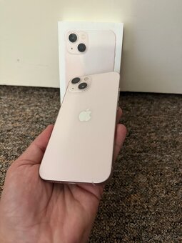 Apple iPhone 13 128gb Pink. TOP stav, obaly a sklo. - 7