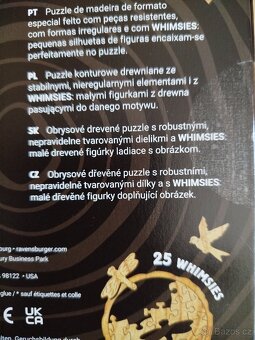 Nové puzzle, dřevěné, kukačkové hodiny Ravensburger - 7
