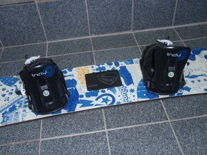 PĚKNÝ SNOWBOARD STUF CONQUEST 118 CM+VÁZÁNÍ STUF - 7
