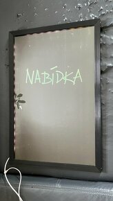 Světelná reklamní LED psací tabule 40x60 cm s DO - 7