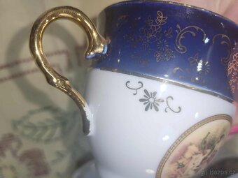 porcelánové šálky s podšálky VERONI -pozůstalost - 7