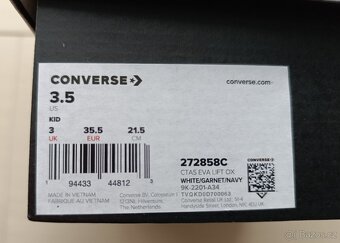 Nízké Converse, vel. 35,5 - 7