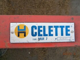 rovnací rám Celette Muf 7 s dozerem Cobra 3 - 7