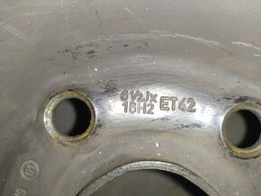 Plechové disky orig.Volkswagen 5x112 6,5jx16 et42 - 7
