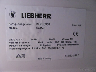 DVOUKOMPRESOROVÁ LEDNICE LIEBHERR - 195cm - A+ - 7