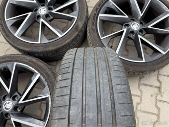 4x al kola 5x112 19 + pneu letní 225/40 R19 - 7