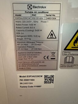 Mobilní klimatizace Electrolux Comfort 600 / ZÁRUKA DATART - 7